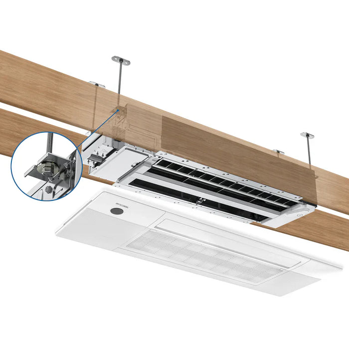 MRCOOL DIY Mini Split - 45,000 BTU 5 Zone Ceiling Cassette Ductless Air Conditioner and Heat Pump, DIY-BC-548HP0909090909