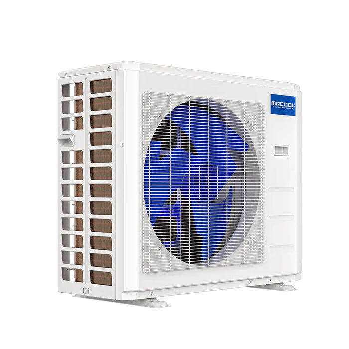 MRCOOL DIY Mini Split - 30,000 BTU 2 Zone Ductless Air Conditioner and Heat Pump with 35 ft. Install Kit, DIYM227HPW03C13