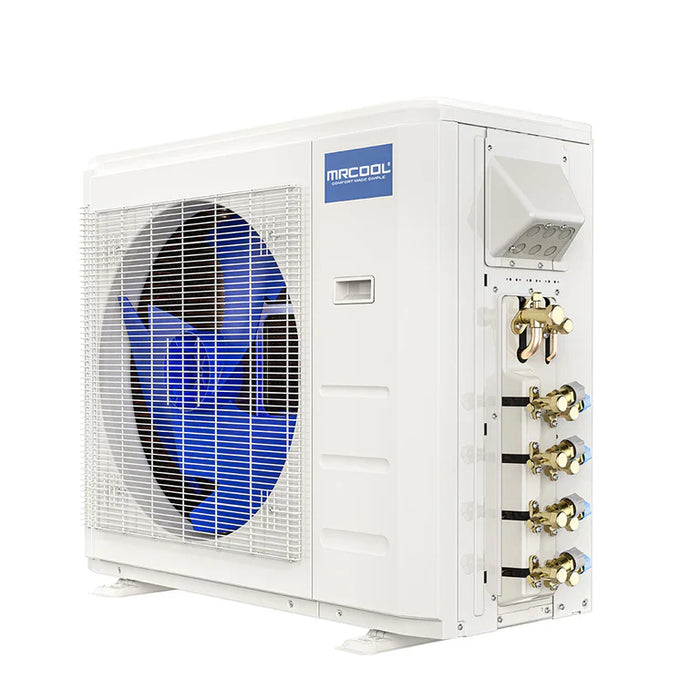 MRCOOL DIY Mini Split - 30,000 BTU 2 Zone Ductless Air Conditioner and Heat Pump with 35 ft. Install Kit, DIYM227HPW03C13